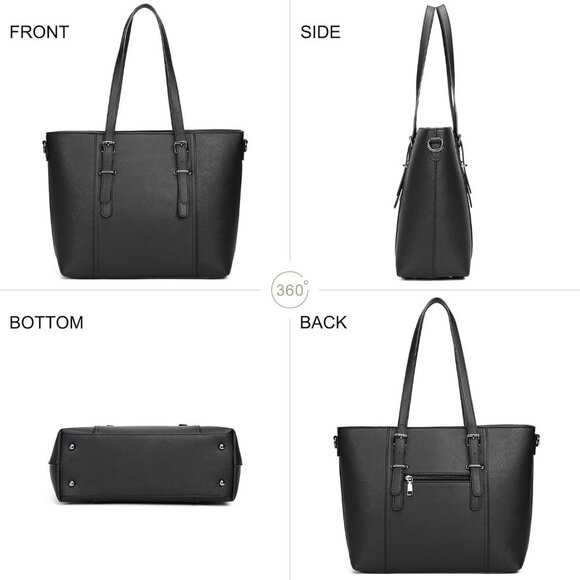 Women Purses and Handbags Tote Shoulder Bag Top Handle Satchel Bags for Ladies - Picture 6 of 7